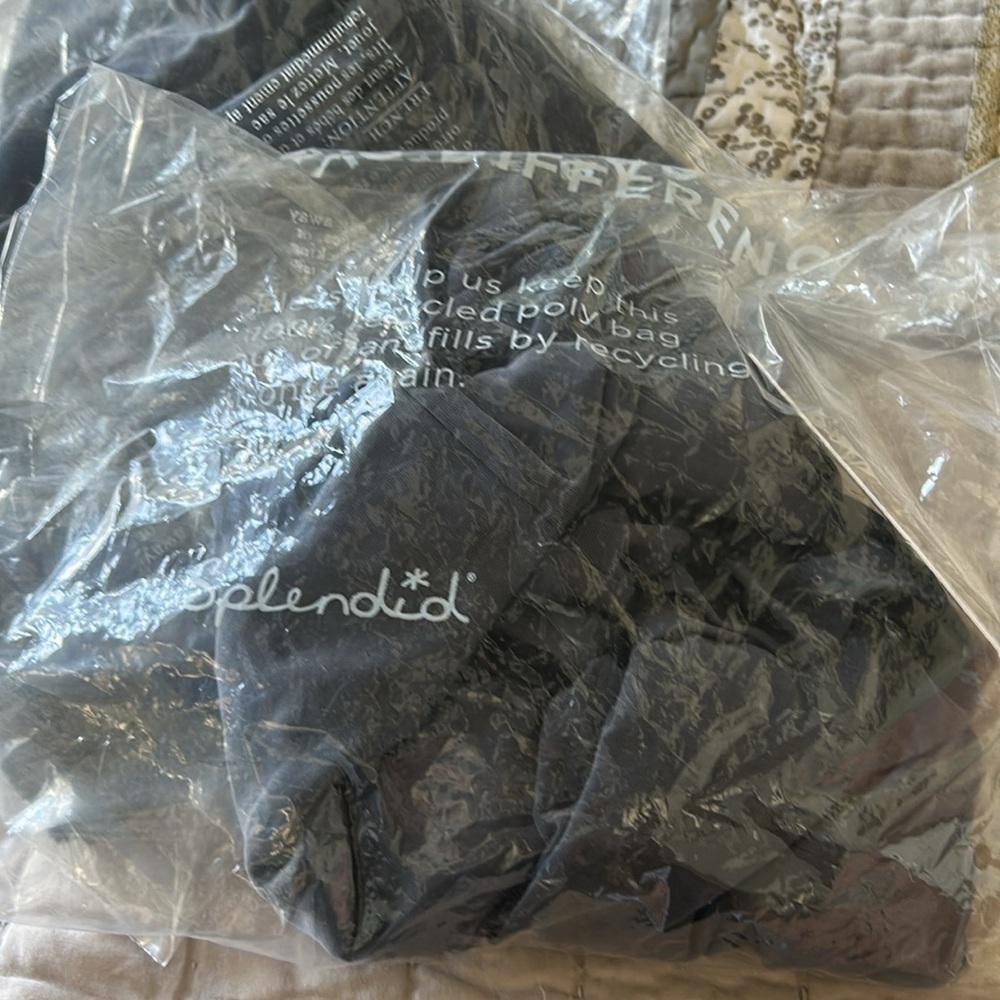 Splendid Giada Sandwash Tee Ink XS - Picture 7 of 7